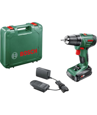 Perceuse-visseuse 2 vitesses sans-fil Bosch - PSR 1800 Li-2 (Livré avec 1 batterie 1,5Ah Lithium-Ion)