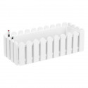 Jardiniere Landhaus Aqua Comfort 50 cm x 20 cm x 16 cm - Blanc