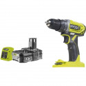 RYOBI Pack Perceuse-visseuse sans fil 18V ONE+ avec une batterie 1,5 Ah et un chargeur 1,5 A