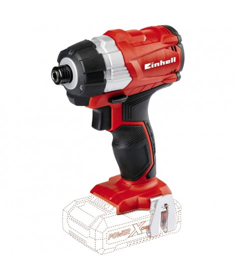 Einhell Perceuse a percussion sans fil TE-CI 18 Li Brushless-Solo 18V