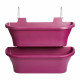 Corsica Vert Forest Large Set 2 cerise