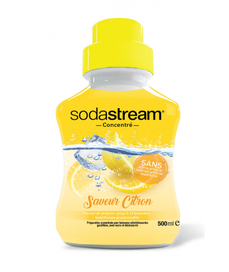 Sirop et concentré Sodastream CONCENTRE CITRON ORIGINAL 500 ML