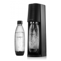 Machine à soda et eau gazeuse Sodastream TERRA Noire + 2 bouteilles compatibles Lave Vaisselle
