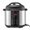 CONTINENTAL EDISON CEMCSP1000I - Multicuiseur Autocuisuer sous pression - 15 programmes -  5,7L  - 1000W - Noir & Inox