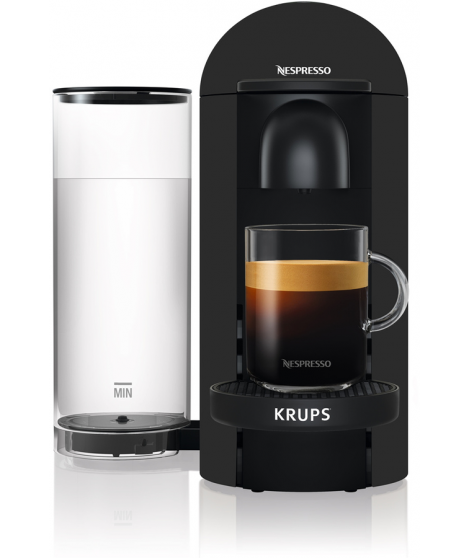 Cafetière à dosette ou capsule Krups Nespresso Vertuo Plus Black Mat 1,2L Krups YY3922FD