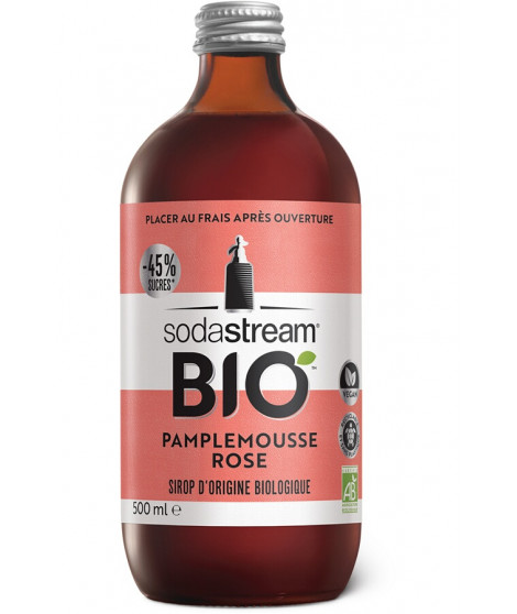 Sirop et concentré Sodastream Sirop Bio Pamplemousse rose - 30011355
