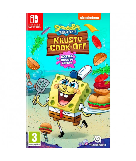 Bob l'éponge Cuisine en Folie - Extra Croustillante Edition Jeu Nintendo Switch