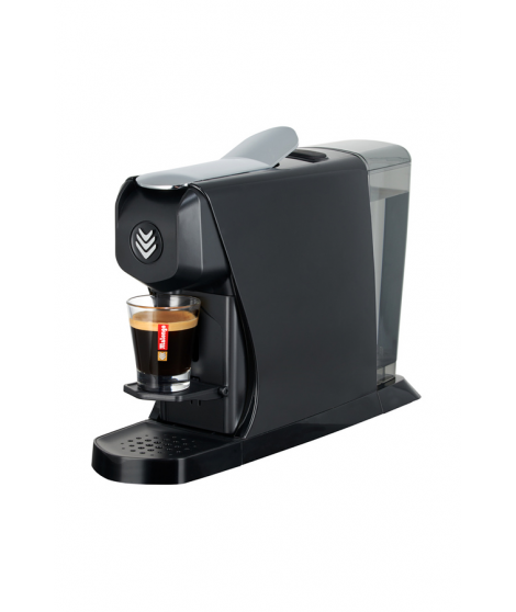 Cafetière à dosette ou capsule Malongo Machine à café EOH Noir brillant