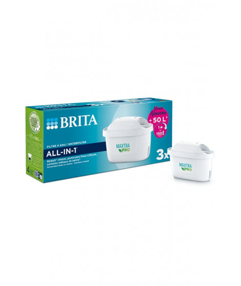 Cartouche filtre à eau Brita PACK 3 FILTRES A EAU MAXTRA PRO-ALL-IN-1