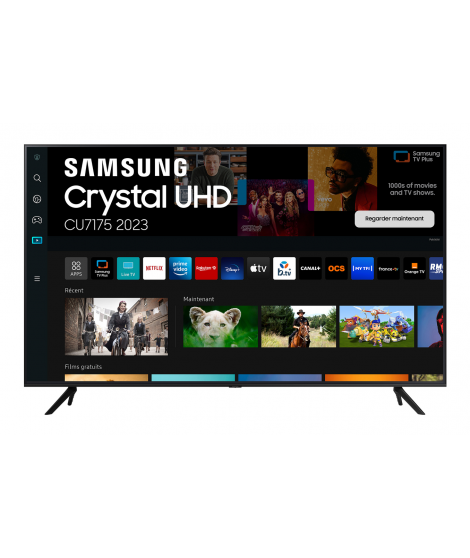 TV LED Samsung TV 65CU7175U Crystal 4K UHD Smart TV 163cm 2023