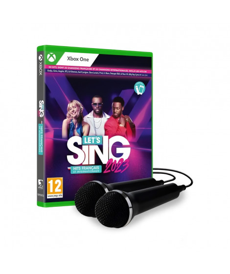 Let's Sing 2023 + 2 Micros Jeu Xbox One et Xbox Series