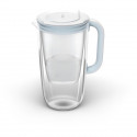 Carafe filtrante en Verre bleu 1 filtre a eau MAXTRA PRO AIO