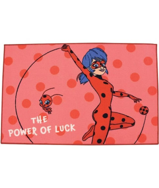 Fun house miraculous tapis ladybug 120 x 80 cm