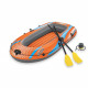 Canoë - BESTWAY - Kondor Elite 2000 raft set - 196 x 106 cm - 1 adulte+1enfant - 120kg max - pompe a pied - 2 pagaies