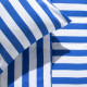 Parure de lit - TODAY Summer Stripes - 240x220 cm - 2 personnes - coton imprimé rayé