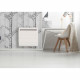 AIRELEC NOVO modele Horizontal 750 Watts - Radiateur électrique Chaleur Douce - Coloris blanc brillant - Origine France Gara…