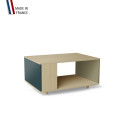 Table basse LIGATIO Chêne Clair - Tropical - Olive