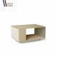 Table basse LIGATIO Chêne Clair - Porcelaine - Olive