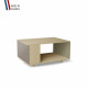 Table basse LIGATIO Chêne Clair - Sienne - Olive