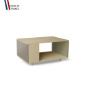 Table basse LIGATIO Chêne Clair - Sienne - Olive