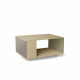 Table basse LIGATIO Chêne Clair - Sienne - Olive