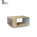Table basse LIGATIO Chêne Clair - Cubanite - Curaçao