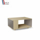Table basse LIGATIO Chêne Clair - Cubanite - Sienne
