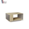 Table basse LIGATIO Chêne Clair - Cubanite - Sienne