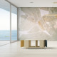 Table basse GRANDE LIGATIO Chêne Clair - Curry - Tropical