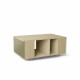 Table basse GRANDE LIGATIO Chêne Clair - Olive - Porcelaine