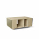 Table basse GRANDE LIGATIO Chêne Clair - Olive - Graphite