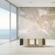 Table basse GRANDE LIGATIO Chêne Clair - Tropical - Olive