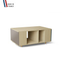 Table basse GRANDE LIGATIO Chêne Clair - Sienne - Tropical