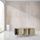 Table basse GRANDE LIGATIO Chêne Clair - Graphite - Cachemire