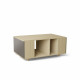 Table basse GRANDE LIGATIO Chêne Clair - Cubanite - Olive