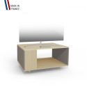 Meuble TV NEXIUM Chêne Clair - Sienne - Cubanite