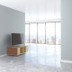 Meuble TV GRAND NEXIUM Chêne Clair - Terracotta - Graphite