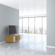 Meuble TV GRAND NEXIUM Chêne Clair - Curry - Graphite