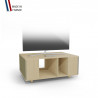Meuble TV GRAND NEXIUM Chêne Clair - Olive - Cubanite