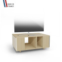 Meuble TV GRAND NEXIUM Chêne Clair - Porcelaine - Cubanite