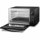 CONTINENTAL EDISON CEMF45DIG - Minifour électrique 45L noir  - 2000W - Rotissoire, Convection naturelle