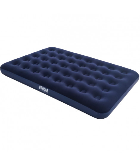 BESTWAY Matelas gonflable floqué Horizon Double  2 places  Bleu