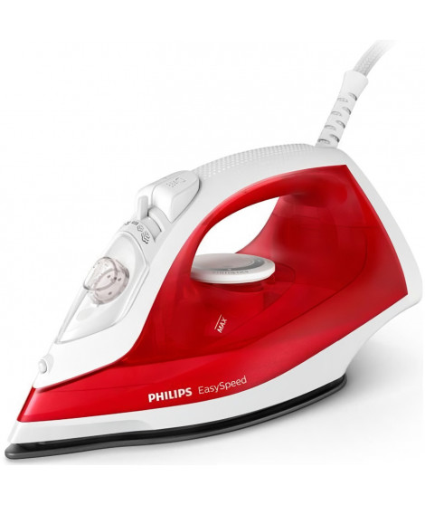 PHILIPS Fer a repasser EasySpeed GC1742/40, 2000W, Pressing 90 g/min, Débit vapeur 25 g/min, Systeme anticalcaire