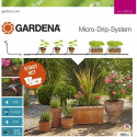 GARDENA Kit d'arrosage goutte-a-goutte pour plantes en pots M  Micro-Drip  Convient pour 7 pots  (13001-20)