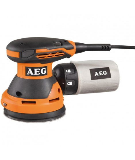 AEG Ponceuse excentrique EX125ED-SET - 300 W - Ø 125 mm