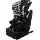 Siege auto NANIA RACER - Isofix - Groupe 1/2/3 (9-36Kg) - Tetiere réglable en hauteur - Zebre - Fabriqué en France