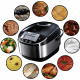 Russell Hobbs 21850-56 Multi Cuiseur 900W CookAtHome, 11 Programmes Combinables, Panier Vapeur, Gobelet Mesureur et 2 Cuiller…