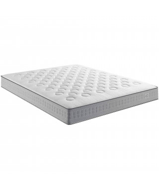 Matelas 160 x 200 cm - Ressorts ensachés - 23 cm - Ferme - SIMMONS - SW1