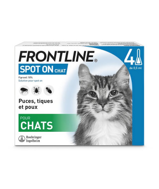 Frontline Spot On Chat 4 pipettes