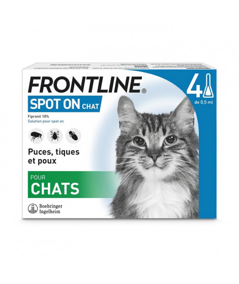 Frontline Spot On Chat 4 pipettes